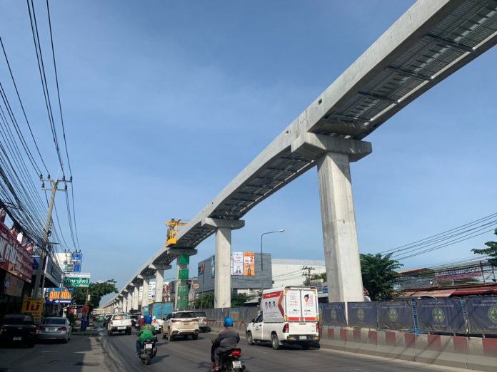 โครงการรถไฟฟ้าสายสีเหลือง ช่วงลาดพร้าว – สำโรง