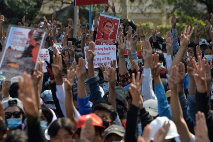 MYANMAR-POLITICS-MILITARY