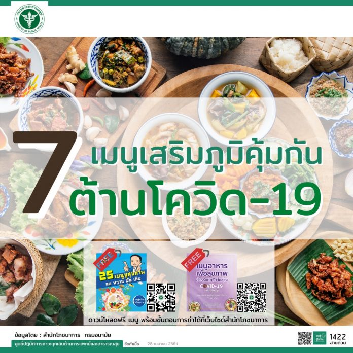 7เมนูต้านโควิด