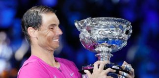 สุดยอด “ราฟาเอล นาดาล” นักฮวดลูกสักหลาด สร้างประวัติศาสตร์ คว้าถ้วยแกรนด์สแลม 21 สมัย