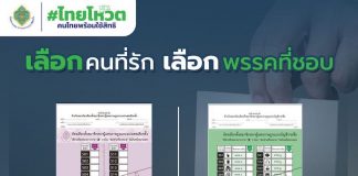 รู้จักบัตรเลือกตั้ง 2 ใบก่อนเข้าคูหาเลือกตั้ง