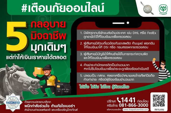 เตือนภัยออนไลน์