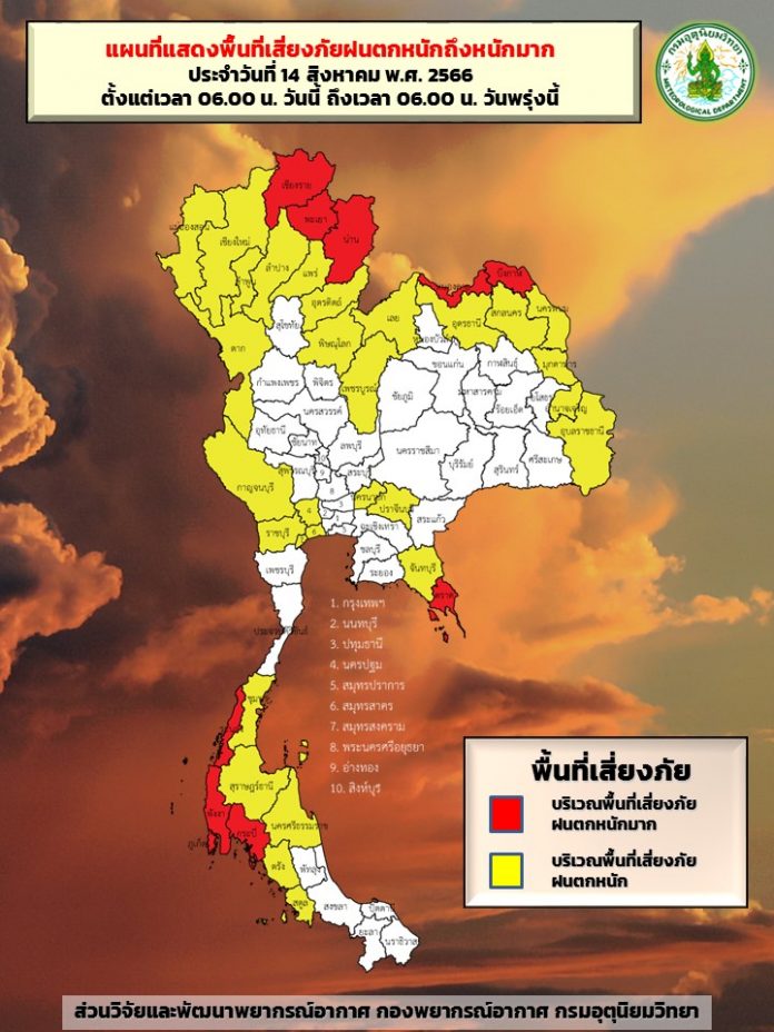 ฝนตกหนักมาก14ส.ค