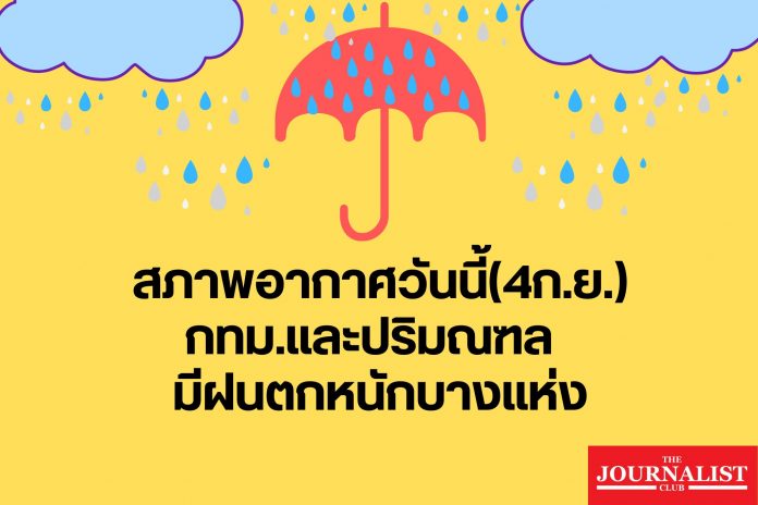สภาพอากาศวันนี้(1ก.ย.)ฝนตกทั่วไทยร้อยละ60-80 (3)