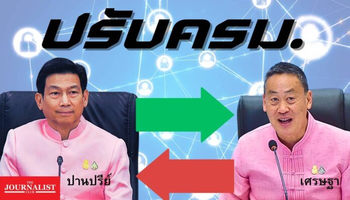 ปรับครม. ปานปรีย์ เศรษฐา