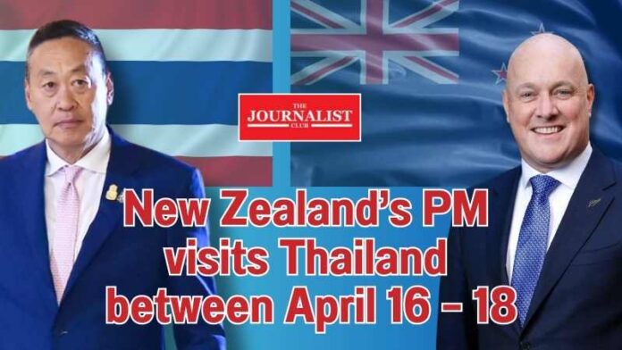 New Zealand’s PM Thailand