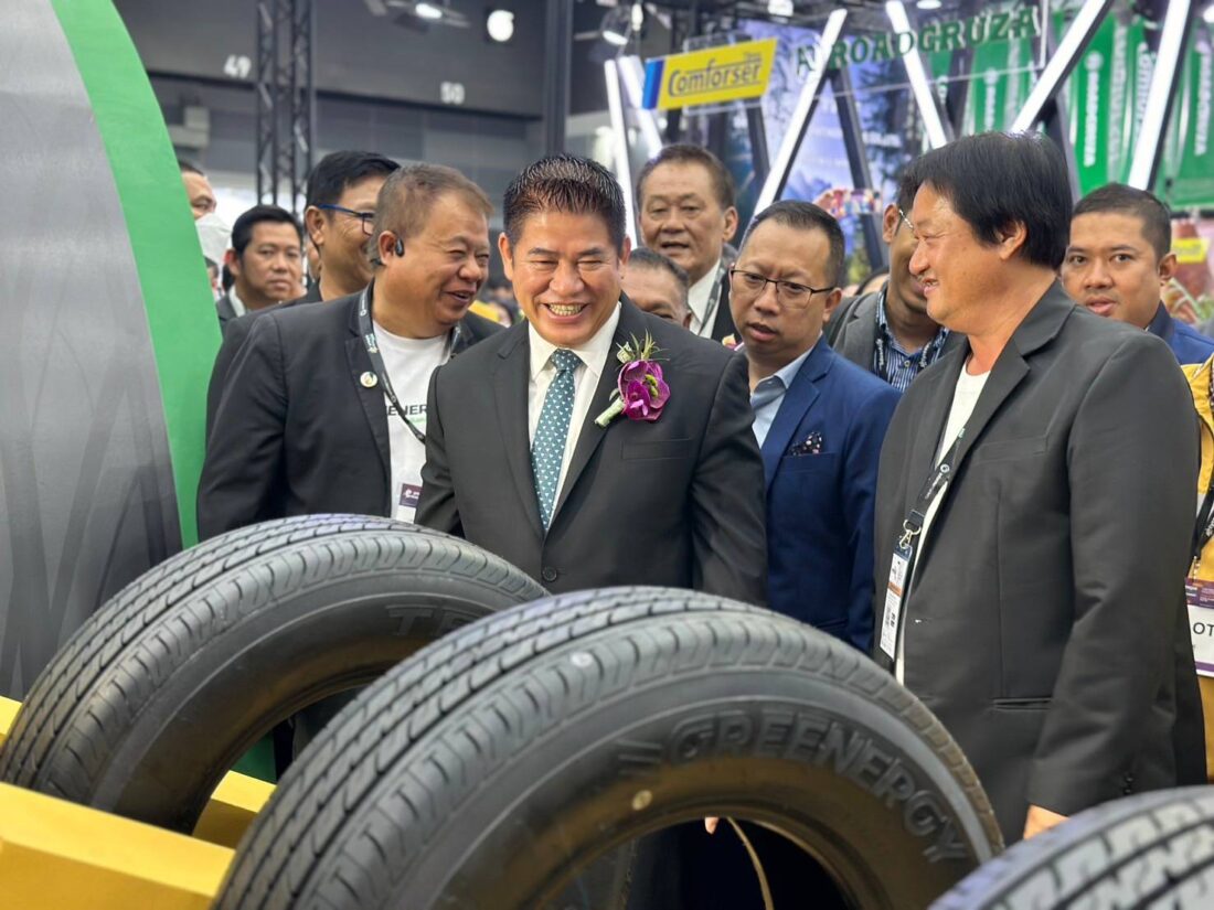 Capt. Thamanat Prompow, The Thai government has actively supported tyre industry and focused