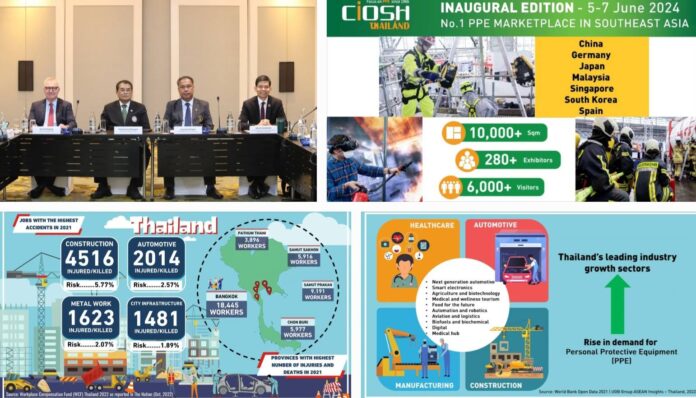 “ CIOSH Thailand 2024” จัดครั้งแรกในไทยชิง 8 พันล้านดอลล์ มสเซ่ ดุสเซลดอร์ฟ เอเชีย พร้อมด้วย สมาคมการค้าสิ่งทอจีน นำงานแสดงสินค้าโลก “CIOSH Thailand 2024” มาจัดครั้งแรกในไทย 5-7 มิ.ย.67 ที่ไบเทค บางนา