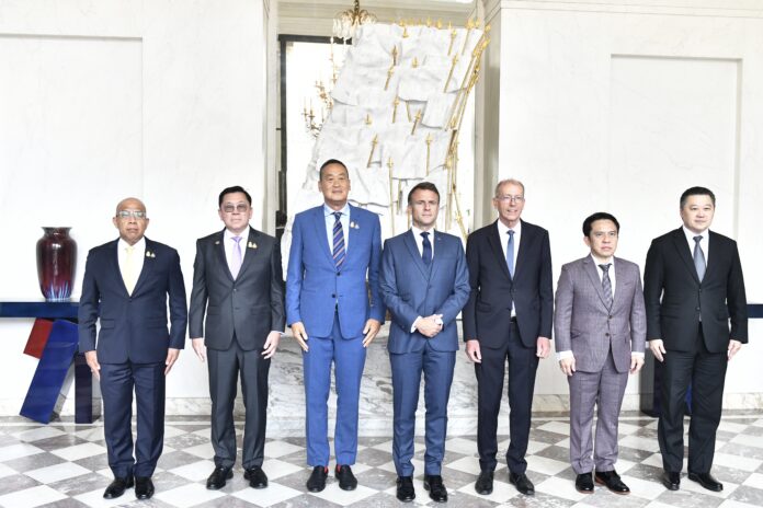 ประธานาธิบดีฝรั่งเศส เอมมานูเอล มาครง ยืนยันให้การสนับสนุนไทยในการผลักดันการยกเว้นการตรวจลงตราเข้าเขต เชงเกน นายกฯไทย ดัน ฟรีวีซ่า เชงเกน