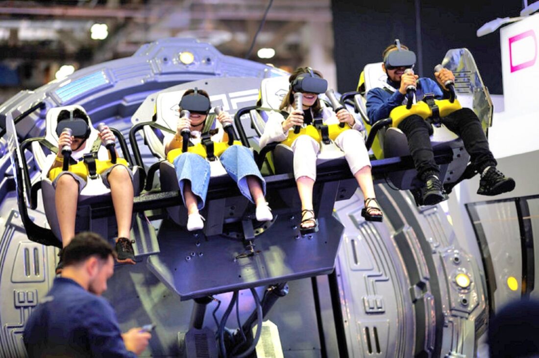 นวัตกรรมเครื่องเล่นไฮเทคโนโลโยยุคใหม่ที่ยกมาไว้ในงาน IAAPA Expo Asia 2024 เมืองไทย