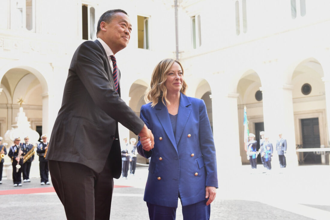 PM met with Ms. Jorgia Meloni, Prime Minister of the Republic of Italy.