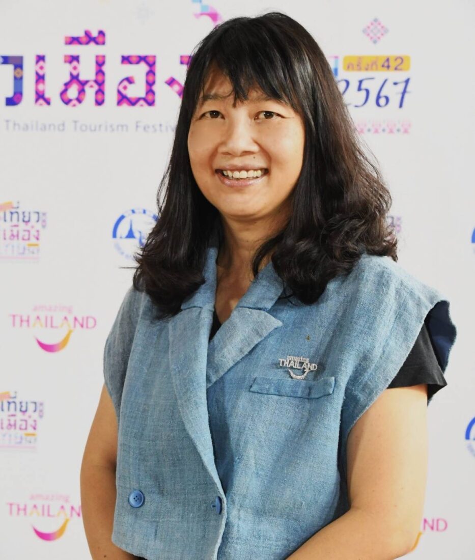 นางสาวภัทรอนงค์ ณ เชียงใหม่ ผู้อำนวยการ ภูมิภาคภาคเหนือ การท่องเที่ยวแห่งประเทศไทย (ททท.)