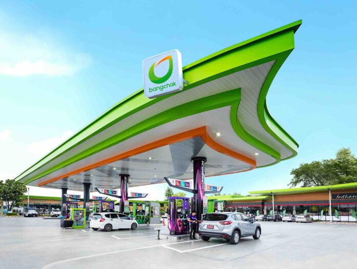 Unique Design Service Station Bangchak Unique Design Station