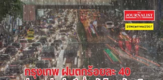 กรุงเทพ ฝนตก