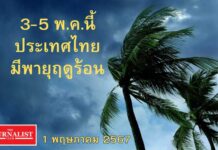 Thai metorological department weather strom hot