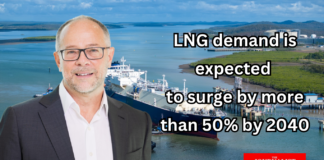 Mr. Jefferson Edwards said LNG demand is expected to surge by more than 50% by 2040