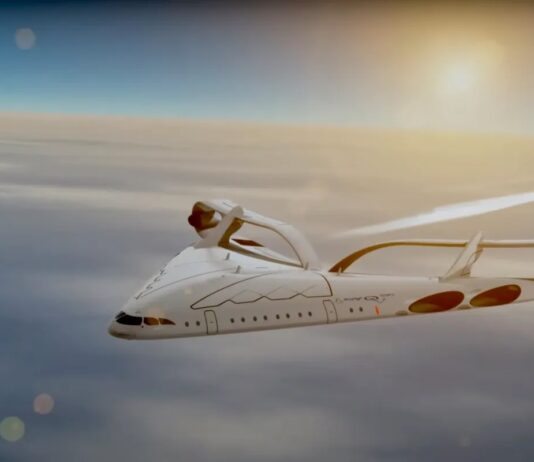 Sky OV เครื่องบิน ความเร็วเหนือเสียงไร้ปีก พลังไฮโดนเจน