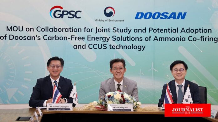 GPSC Memorandum of understanding GPSC ได้ลงนามความร่วมมือกับ Doosan