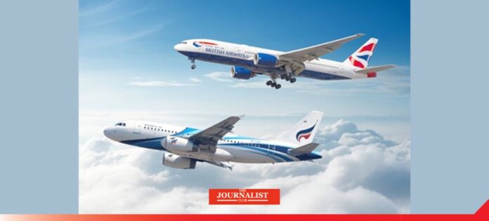 bangkokair บางกอกแอร์ บริติชแอร์เวย์ส