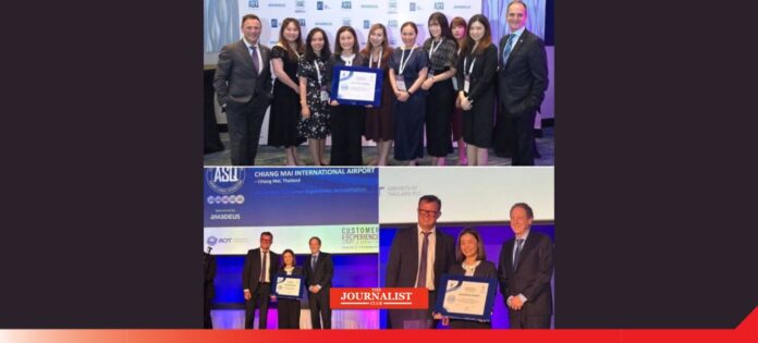AOT AOT” นำสนามบินอินเตอร์ของไทย 6 แห่ง รับใบรับรองคุณภาพการให้บริการ