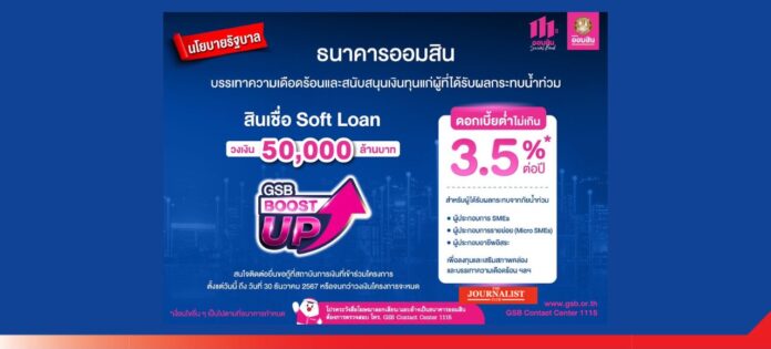 Soft Loan ปรับหลักเกณฑ์ซอฟท์โลน ธ.ออมสิน