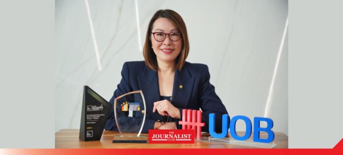 UOB ยูโอบี ประเทศไทย คว้าสองรางวัลผู้นำ