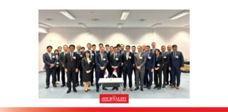 ผู้นำ 2 องค์การการบินพลเรือน CAAS สิงคโปร์ กับ JCAB ญี่ปุ่น ประชุมและลงนาม