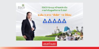 EGCO Group คว้าผลประเมินการกำกับดูแลกิจการ ปี 2567