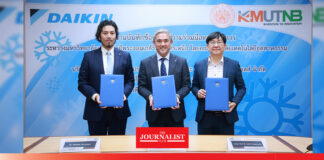 ไดกิ้น จับมือ พระจอมเกล้าพระนครเหนือ เซ็น MOU ผลิต-พัฒนากำลังคนทางการศึกษา เสริมทักษะความรู้เครื่องปรับอากาศยุคใหม่